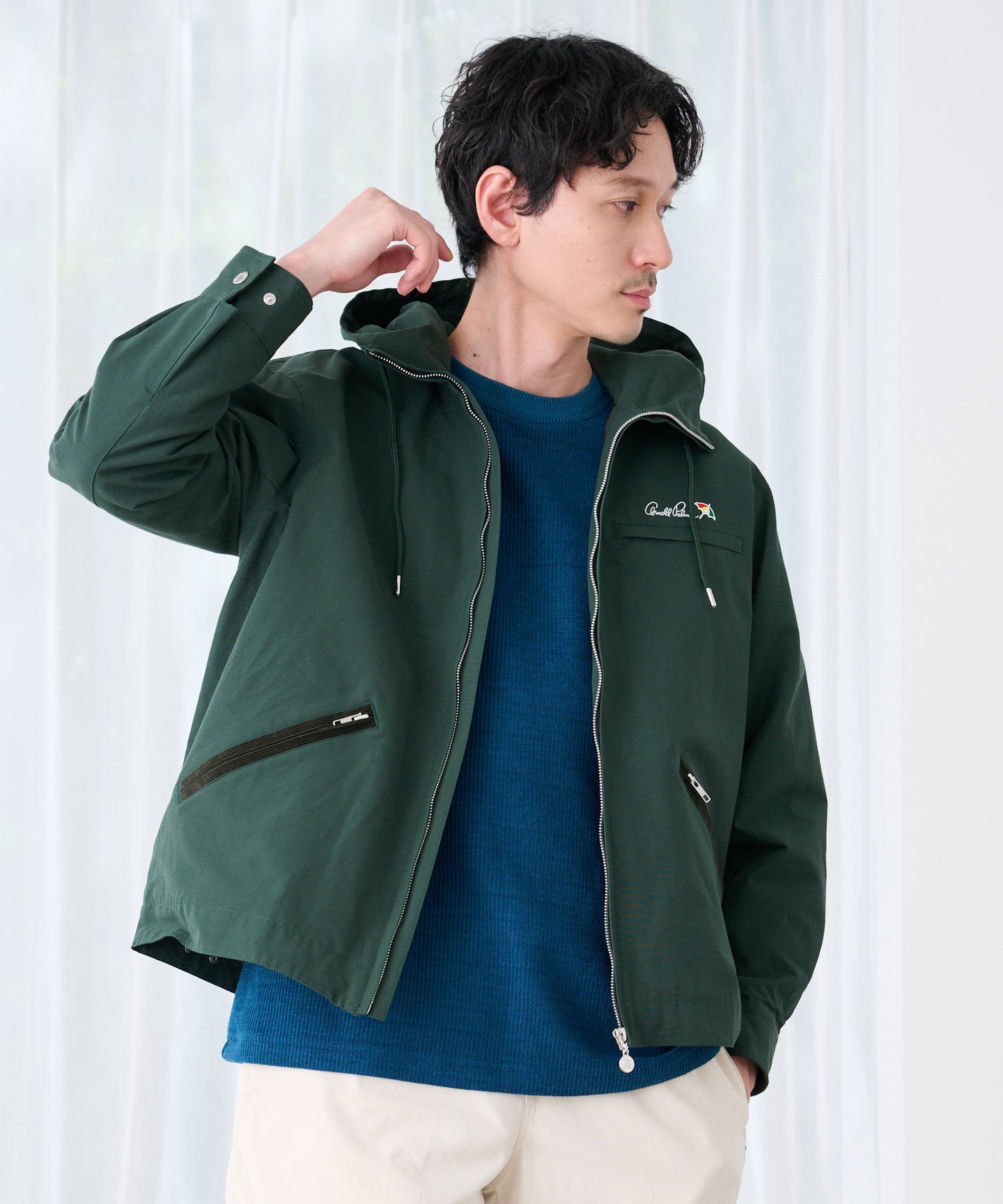 Arnold Palmer C/Nフードワークジャケット